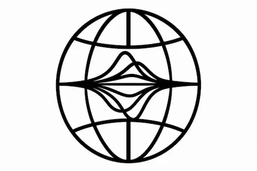 Audio forensic waveform logo