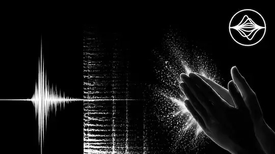 Hand clap transient illustrating weak shock-wave acoustics in a forensic audio case study
